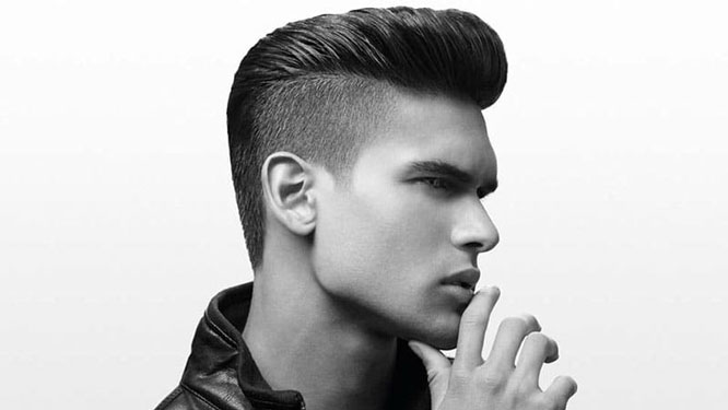 Thick Mohawk with Fade