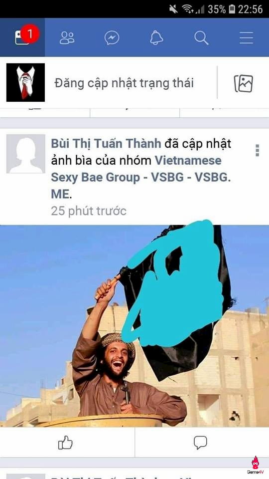 VSBG bị xóa khỏi Facebook