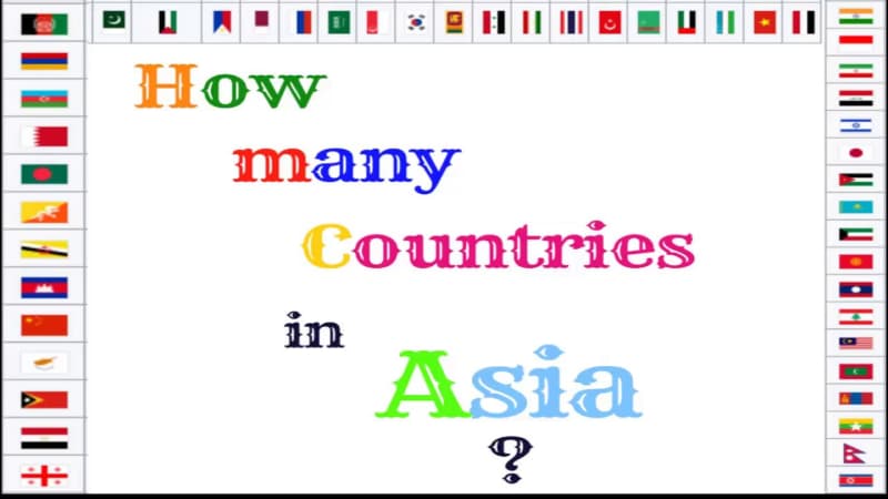Châu Á có bao nhiêu quốc gia?