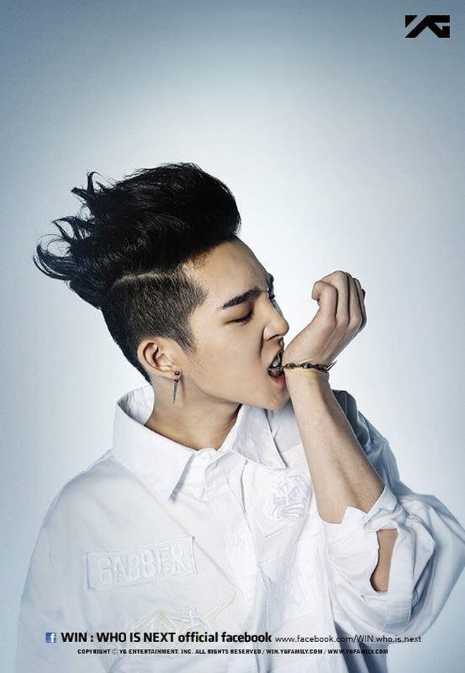 Kiểu tóc Two Block dài của Mino (Winner)