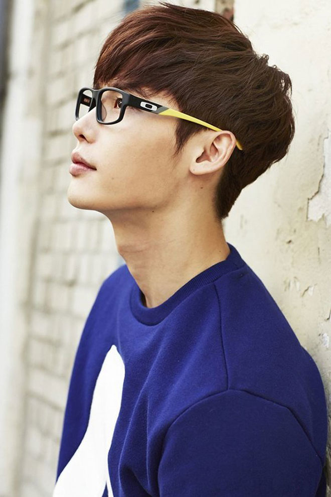 Kiểu tóc Two Block của nam diễn viên Lee Jong Suk