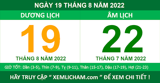Ngày 19-8 là ngày gì