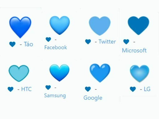 trai-tim-3 Sự khác nhau của các biểu tượng trên các thương hiệu và mạng xã hội