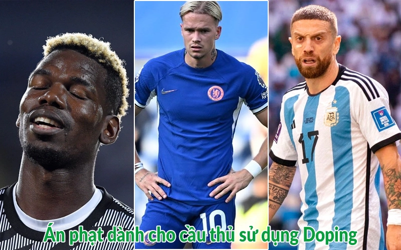 Hình phạt dành cho vận động viên sử dụng doping