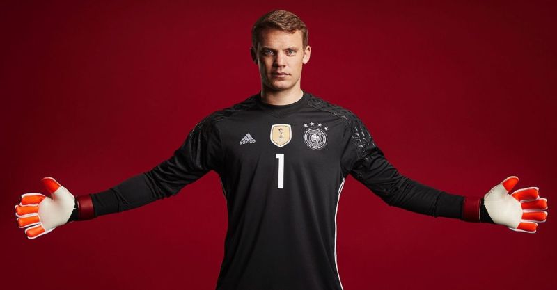 Manuel Neuer trong màu áo đội tuyển Đức